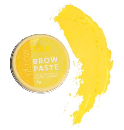Brow Paste ZOLA, yellow, 15 g
