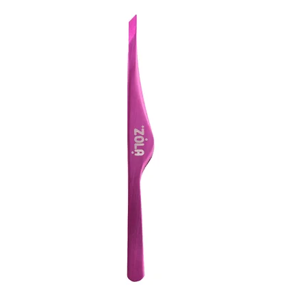 Angled Brow Tweezers ZOLA, Pink