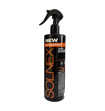 Антисептик для дезінфекції шкіри Solnex New Antiseptic, 250 мл