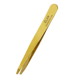 Професійний пінцет для брів Elan, Gold