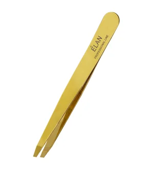 Професійний пінцет для брів Elan, Gold