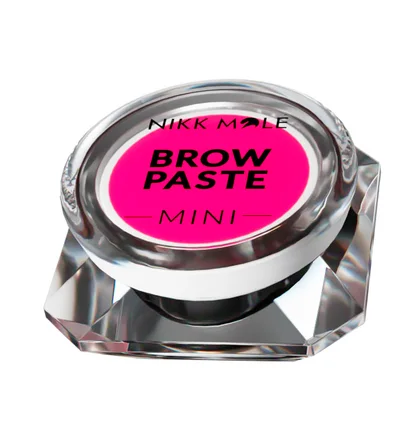 Паста для брів Nikk Mole Brow Paste Mini, Рожева, 3.5 г