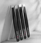 Classic Straight Brow Tweezers Nikk Mole, black