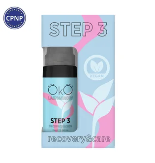 Засіб для ламінування вій та брів OKO Lash&Brow, Step 3 Care & Recovery, 10 мл