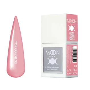 Топ Moon Full для гель-лаку Color Top #03, в баночці, 9 мл