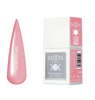 Топ Moon Full для гель-лаку Color Top #03, в баночці, 9 мл