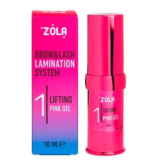 Засіб для ламінування ZOLA #1 Lifting Pink Gel, 10 мл