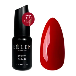 Гель-лак для нігтів Edlen Color #077, 9 мл