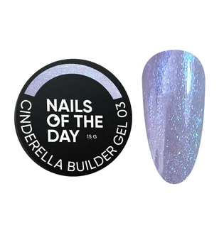 Гель для нарощування нігтів Nails Of The Day Builder Gel Cinderella #03, 15 мл