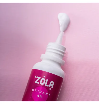 Oksydant do farbowania brwi ZOLA, 4%, 30 ml