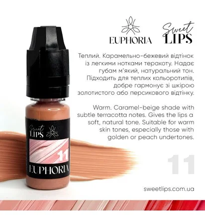 Пігмент для губ Sweet Lips Euphoria #11, 5 мл