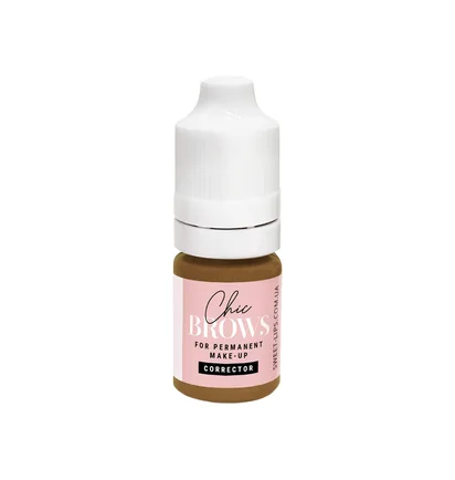 Коректор для нейтралізації тону на бровах Sweet Lips Chic Brow Corrector, 5 мл