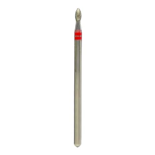 Diamond Nail Drill Bit Nisima, Drop P368f021, 2.1 mm, red