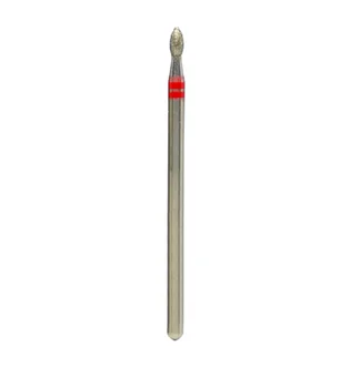 Diamond Nail Drill Bit Nisima, Drop P368f021, 2.1 mm, red