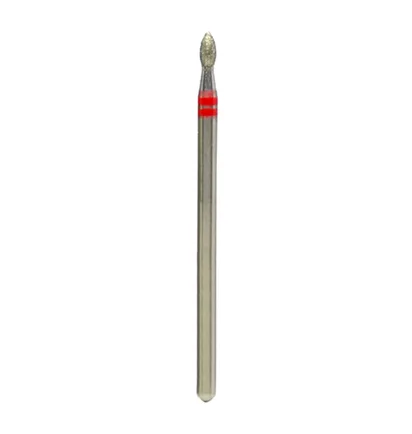 Diamond Nail Drill Bit Nisima, Drop P368f021, 2.1 mm, red