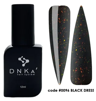 Kauczukowa baza kamuflująca DNKa' French #0096 Black Dress, 12 ml