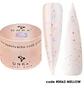 Камуфлююча база для нігтів з поталлю DNKa' Cover Rubber Base French #0062 Mellow, банка, 30 мл