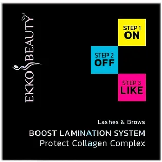 Набір засобів для ламінування Ekko Beauty Boost Lamination System, 3×10 мл