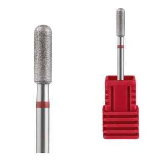Diamond Drill Bit Kraken Nails, cylinder, with red notch, 3.0×10 mm