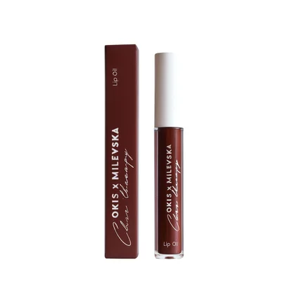 Olejek do ust Okis x Milievska, z witaminą E, Chocotherapy, 4 ml