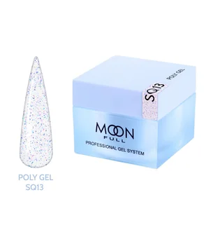 Полігель Moon Full для нарощування нігтів Poly Gel #SQ13, 30 мл