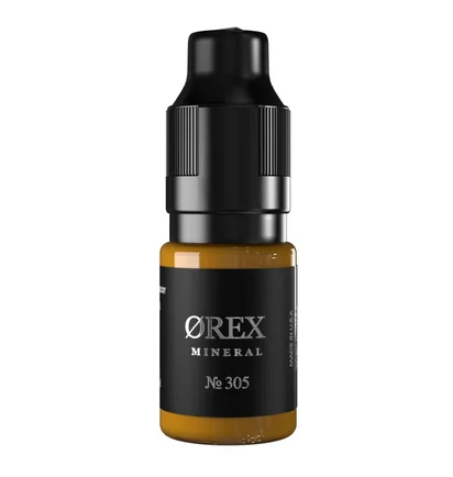Минеральный эко-пигмент для бровей Orex, Yellow #305, 6 мл