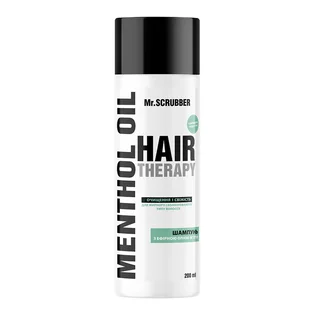 Шампунь для волосся Mr.Scrubber Hair Therapy, Menthol Oil, 200 мл