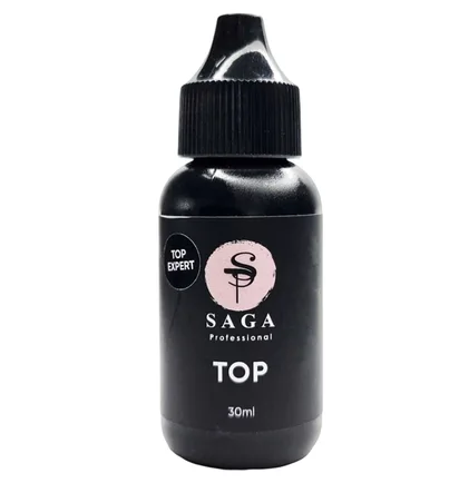 Топ без липкого шару SAGA Professional Color Top Expert, 30 мл
