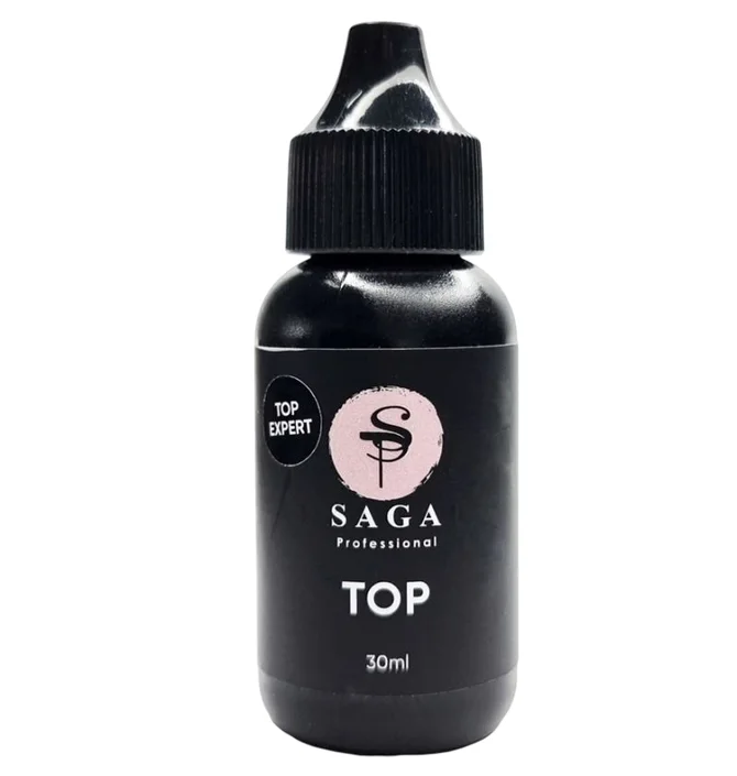 Топ без липкого шару SAGA Professional Color Top Expert, 30 мл