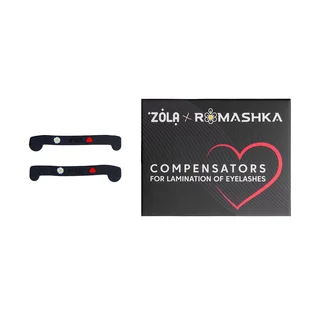 Компенсатори для ламінування вій ZOLA Romashka, 1 пара