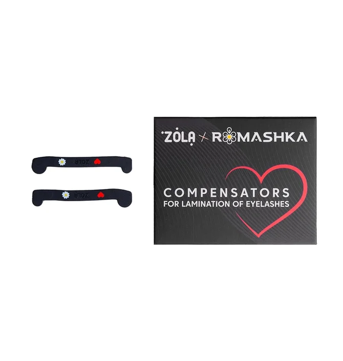 Компенсатори для ламінування вій ZOLA Romashka, 1 пара
