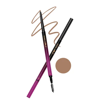 Mechanical Ultra-Thin Brow Pencil Nikk Mole, Hot Latte