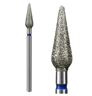 Алмазна насадка Mart, Кукурудза, Blue, 4.2×12 мм