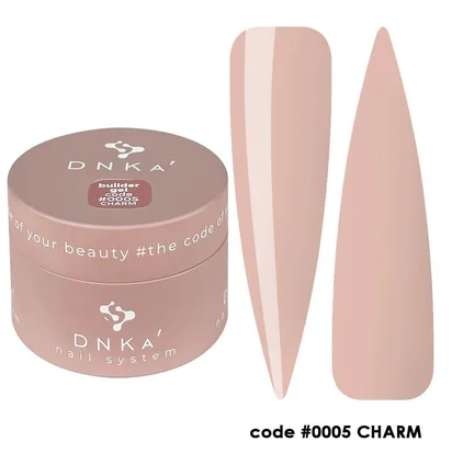 Гель для нарощування нігтів DNKa' Builder Gel #0005 Charm, 30 мл