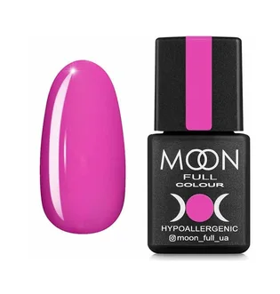 Gel Polish Moon Full Summer #607, fuchsia, 8 ml