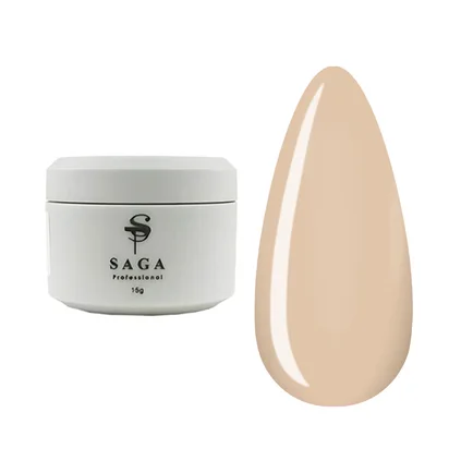 Гель для нарощування нігтів SAGA Professional Builder Gel Veil #20, 15 мл