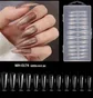 Gel Tips, clear, Long Stiletto, 240 pcs