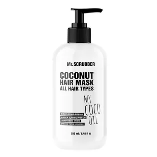 Відновлююча маска для волосся Mr.Scrubber, з кокосовим маслом, 250 мл