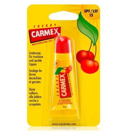 Лікувальний бальзам для губ Carmex Cherry, тюбик, 10 г