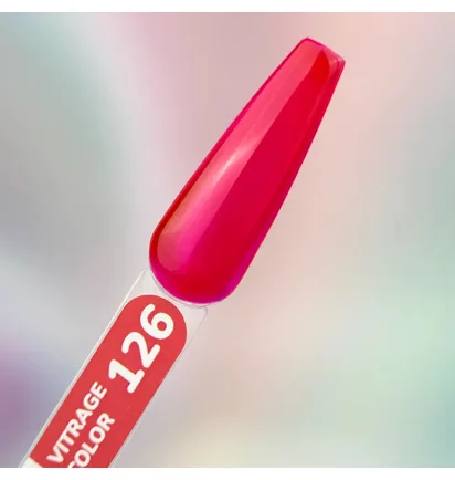 Color Stained Glass Gel Polish YouAreCute, #126, 5ml