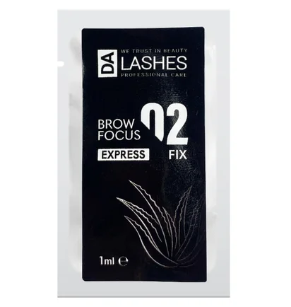 Засіб для брів Dalashes Brow Focus Express Step 02 Fix саше, 1.5 мл