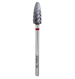 Frez z węglika spiekanego Nisima, Kukurydza Hl709fK, 6 mm, czerwony