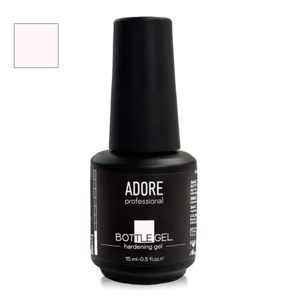 Camouflage nail strengthening gel Adore Professional Bottle Gel Powder, 15 ml