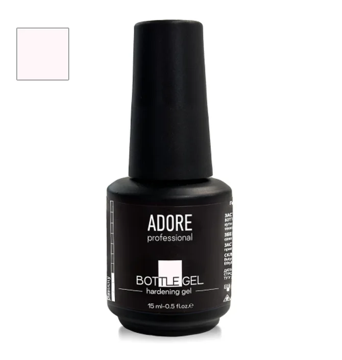 Camouflage nail strengthening gel Adore Professional Bottle Gel Powder, 15 ml