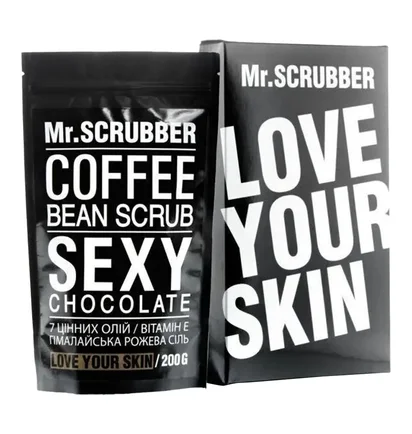 Кавовий скраб для тіла Mr.Scrubber, Sexy Chocolate, 200 г