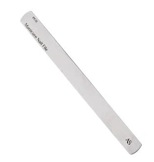 Metal Nail File Base AS Pilochki Econom, straight, 130×11 mm