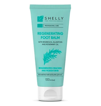 Regenerating Foot Balm Shelly, with bisabolol, allantoin and rosemary oil, 100 ml