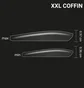 Набір типс для нарощування нігтів Adore Professional SPLETNIца XXL Gel Tips Coffin, 240 шт