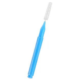 Щіточка для брів і вій Baby Brush, синя, 1.2 мм, 1 шт