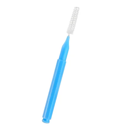 Щіточка для брів і вій Baby Brush, синя, 1.2 мм, 1 шт